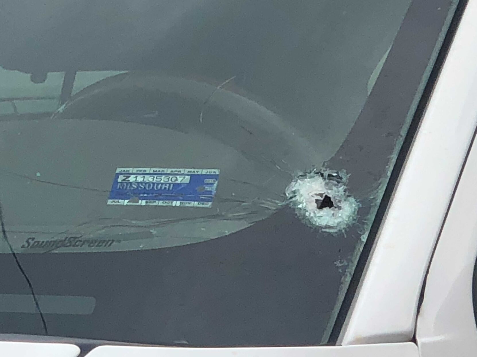 Bullet hole